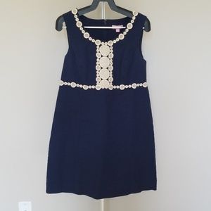 Navy Blue Lilly Pulitzer Shift Dress